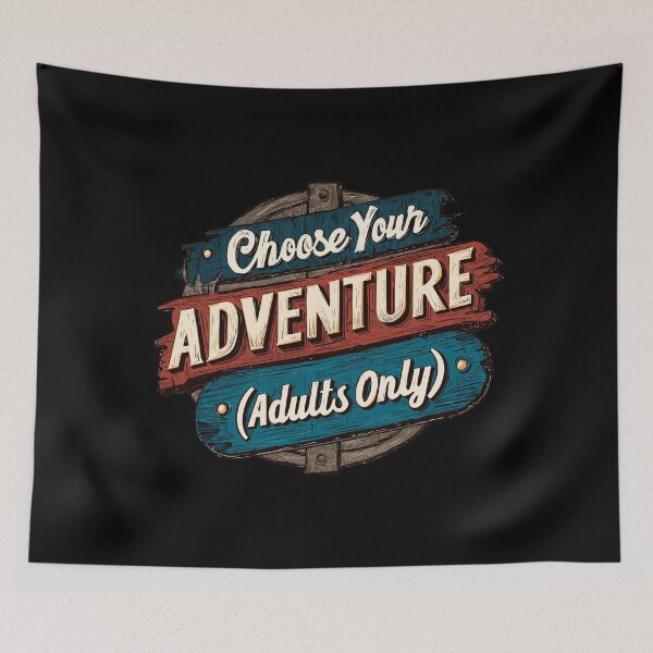 Item preview, Choose Your Adventure Swinger Lifestyle Adult Culture designed and sold by Pineapple-Ink.