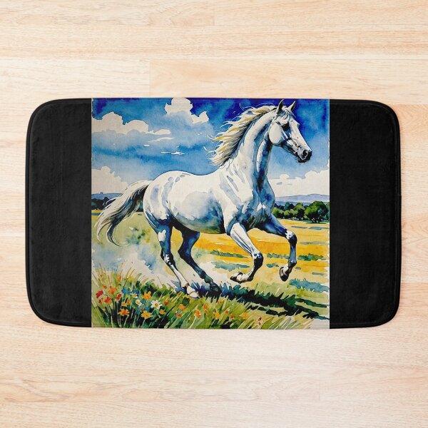Item preview, White Arabian Horse Nu series#5 designed and sold by Helios Be. Lavsh.