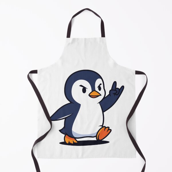 Item preview, Rock On Penguin Cartoon Character designed and sold by RGShirtWorks.