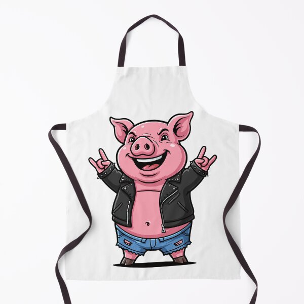 Item preview, Rock and Roll Pig Mascot designed and sold by ML-Media.