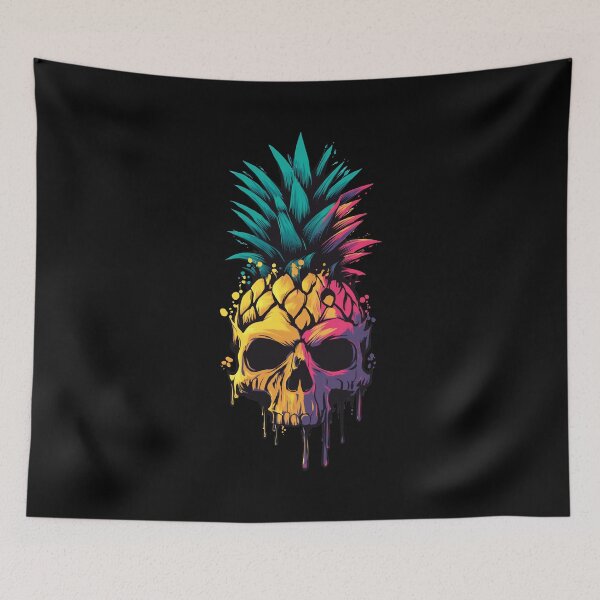 Item preview, Pineapple Skull Swinger Lifestyle Adult Culture designed and sold by Pineapple-Ink.