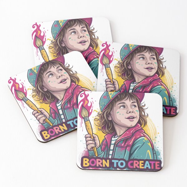 Item preview, Born to Create – Colorful Graffiti Pop Art Design for Creative Souls designed and sold by SaicoGN.