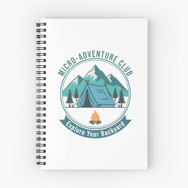 Item preview, Micro-Adventure Club - Explore Your Backyard Camping Nature Design designed and sold by Beaglekawaii.