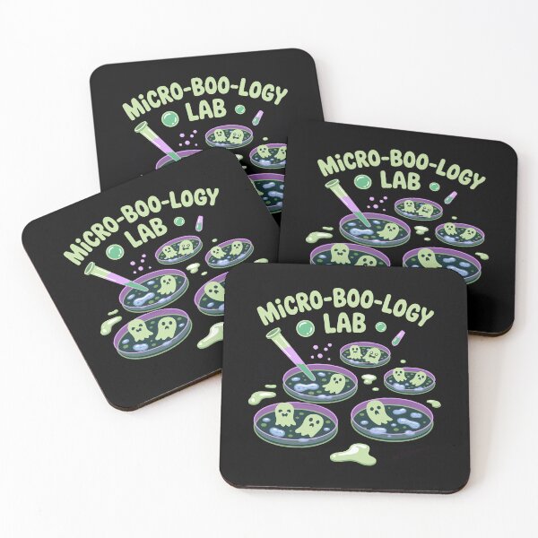 Item preview, Micro-boo-logy Lab, funny biology and Halloween designed and sold by NoetherSym.