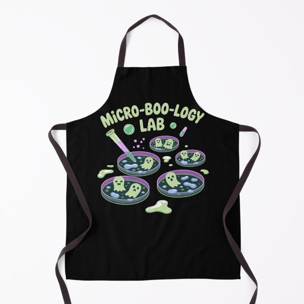 Item preview, Micro-boo-logy Lab, funny biology and Halloween designed and sold by NoetherSym.