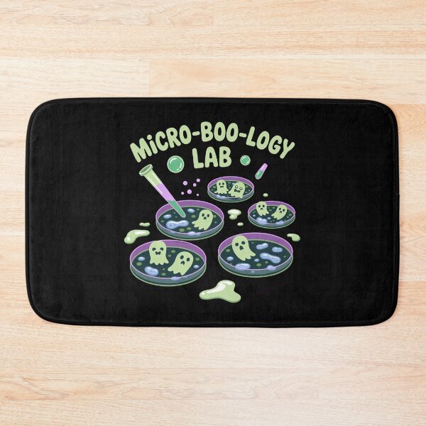 Item preview, Micro-boo-logy Lab, funny biology and Halloween designed and sold by NoetherSym.