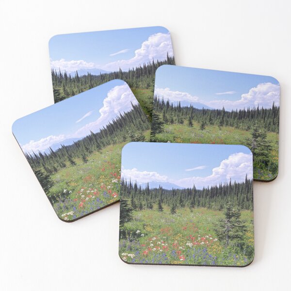 Item preview, Alpine wildflower meadow designed and sold by Clauzierra.