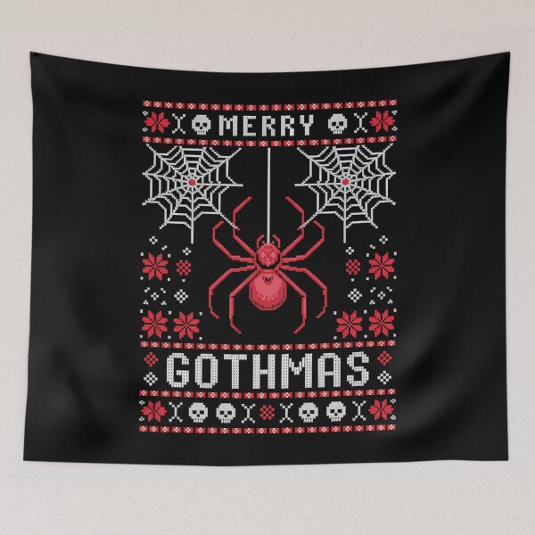 Item preview, Merry Christmas Skull Gothic designed and sold by Turbotine.