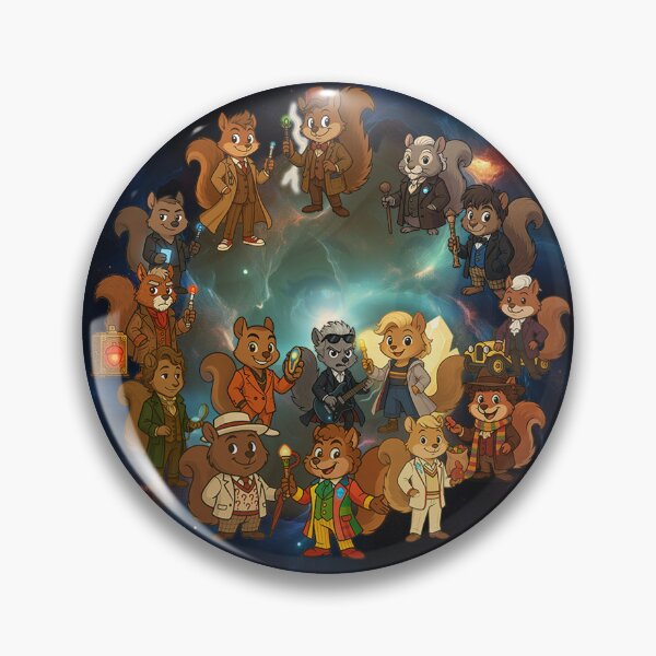 Item preview, Dr Squirrel - All of time and nuts… always designed and sold by SecretSquirrellDesigns.
