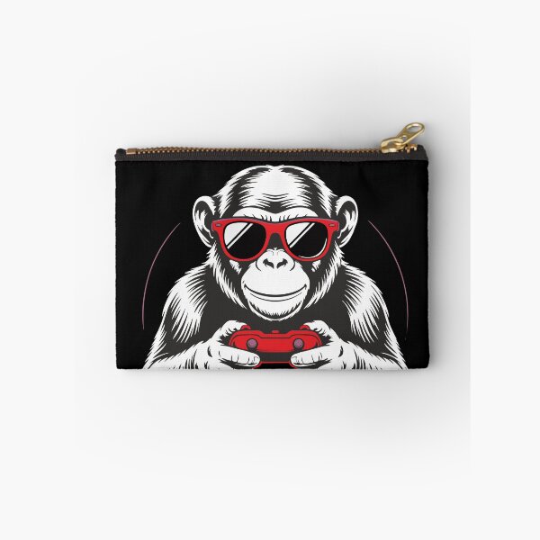 Item preview, Cool Monkey Gamer – "Chill Bro" Funny Retro Design designed and sold by T-Chou.