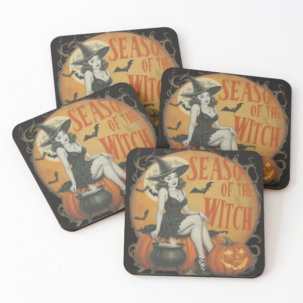 Item preview, Season of the Witch - Sexy Pin-Up Retro Halloween Design designed and sold by tarzbol.