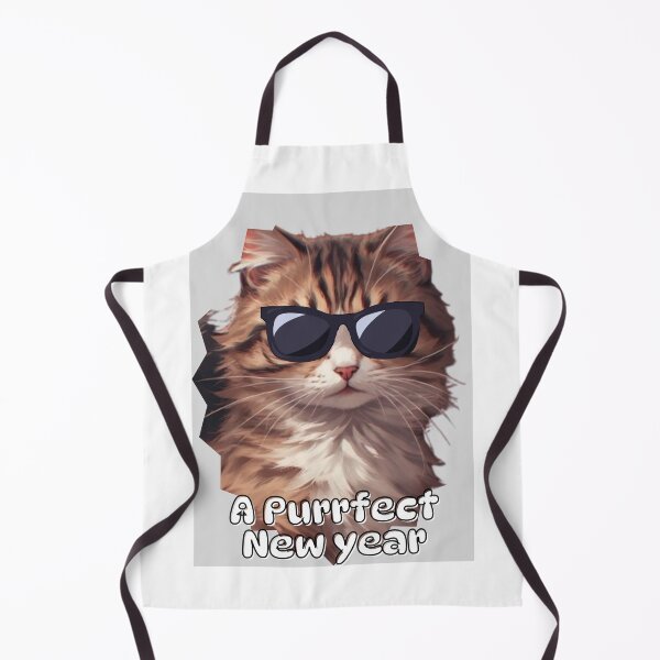 Item preview, A Purrfect New Year! designed and sold by Vinaelly.