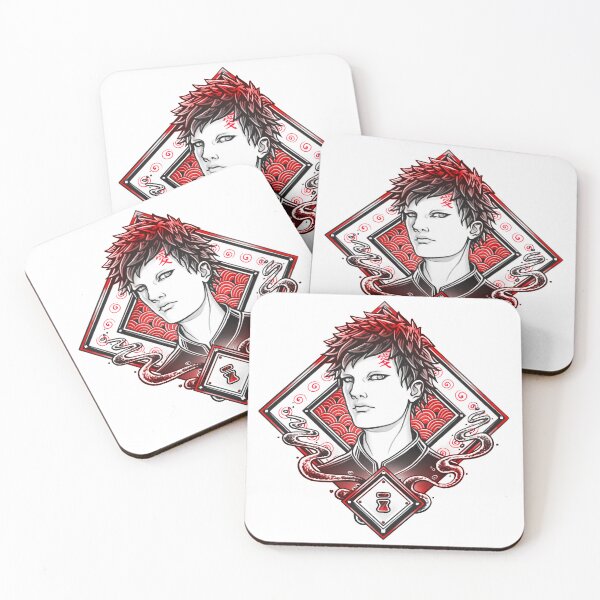 Item preview, Sand Spirit | Red-Haired Anime Warrior Illustration designed and sold by Sandra Suesser.