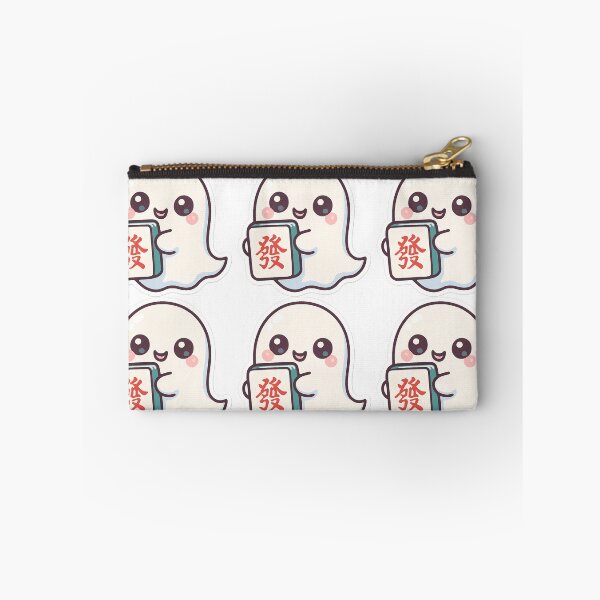 Item preview, One Cute Halloween Ghost with Mahjong  Design designed and sold by Best Pattern⭐⭐⭐⭐⭐.