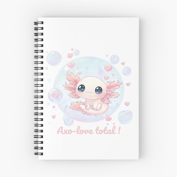Item preview, Total axo-love! — Chibi Axolotl Kawaii full of love designed and sold by AGraphicLook.