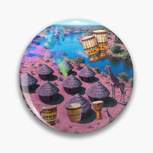 Item preview, Music Instruments into Digital Art: Percussions Bongos designed and sold by QuasarDigitalSurrealism.