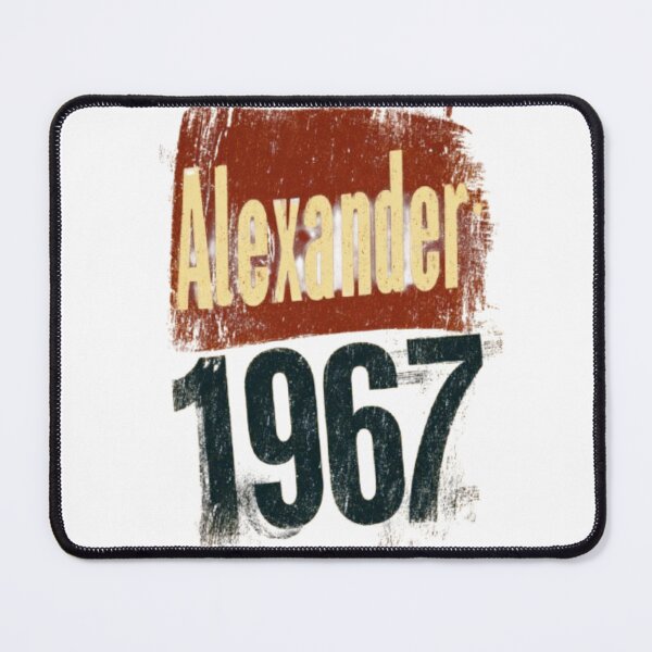 Item preview, Alexander 1967 Vintage Distressed Retro Name Design designed and sold by AlexLineArt.