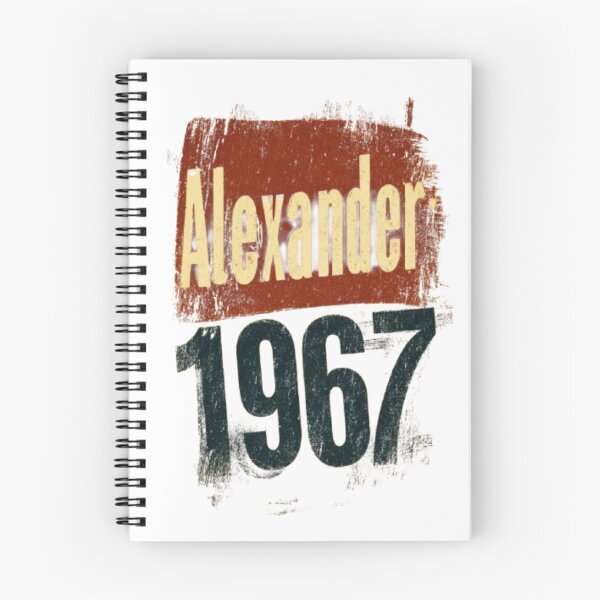 Item preview, Alexander 1967 Vintage Distressed Retro Name Design designed and sold by AlexLineArt.
