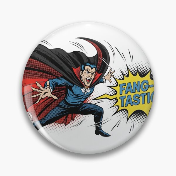 Item preview, Fang-Tastic – Retro Comic Vampire Halloween  designed and sold by FelixnRobinus.