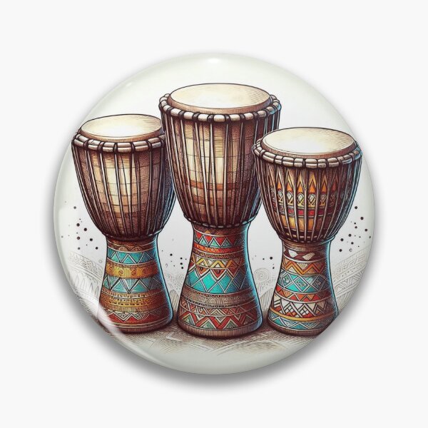 Item preview, Music Instruments into Digital Art: Percussions Bongos designed and sold by QuasarDigitalSurrealism.
