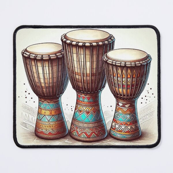 Item preview, Music Instruments into Digital Art: Percussions Bongos designed and sold by QuasarDigitalSurrealism.