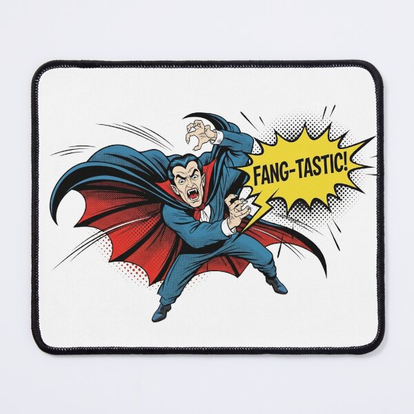 Item preview, Fang-Tastic – Retro Comic Vampire Halloween designed and sold by FelixnRobinus.