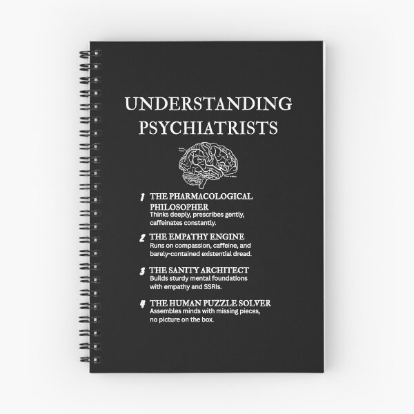 Item preview, The Understanding Universe Presents: Psychiatrists – The Inner Peace Engineers – Black designed and sold by PsyFlow35.