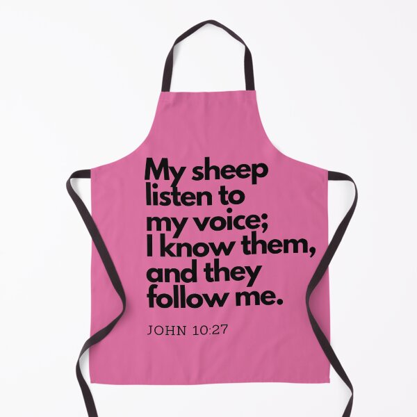 Item preview,  Bible Quotes: My sheep listen to my voice Inspirational Quotes, Daily Quotes  designed and sold by Animals, Nature & Landscapes.