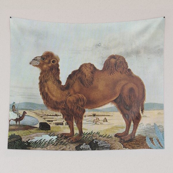 Item preview, Camel painting designed and sold by Vintage Designs +.