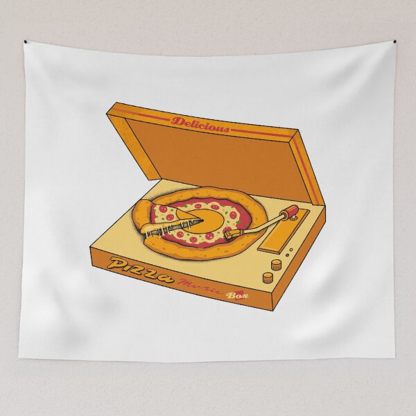 Item preview, Pizza Music designed and sold by Quilimo Studio.