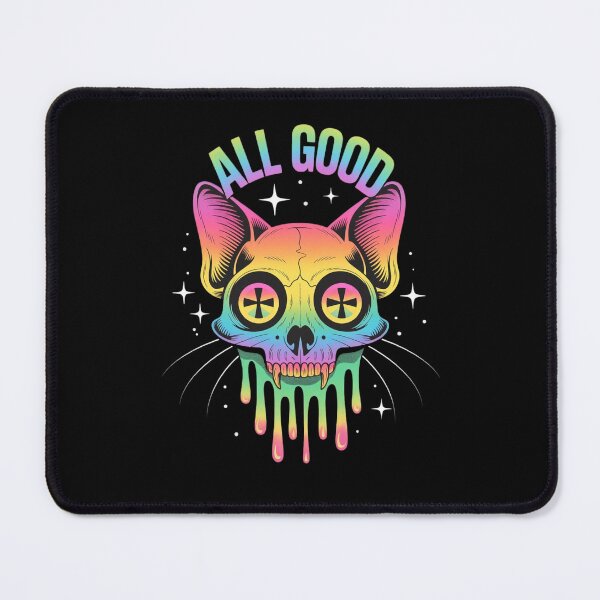 Item preview, All Good - Neon Cat From Another Dimension designed and sold by WeranovDesign.