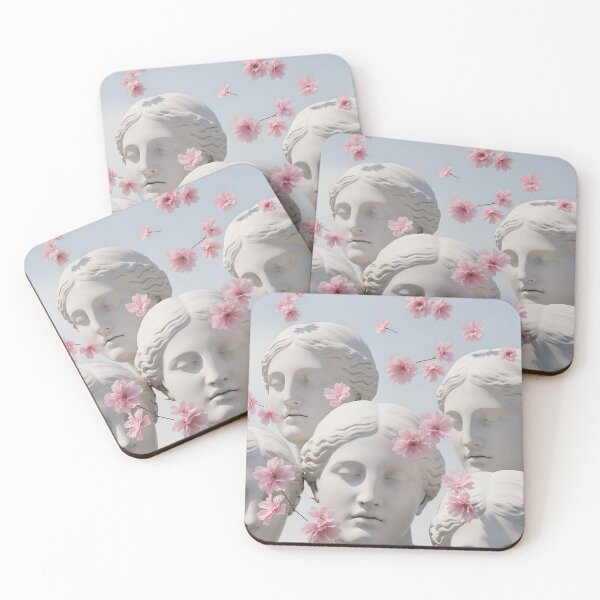 Item preview, Busts Sculptures with Fowers designed and sold by natalielaf.