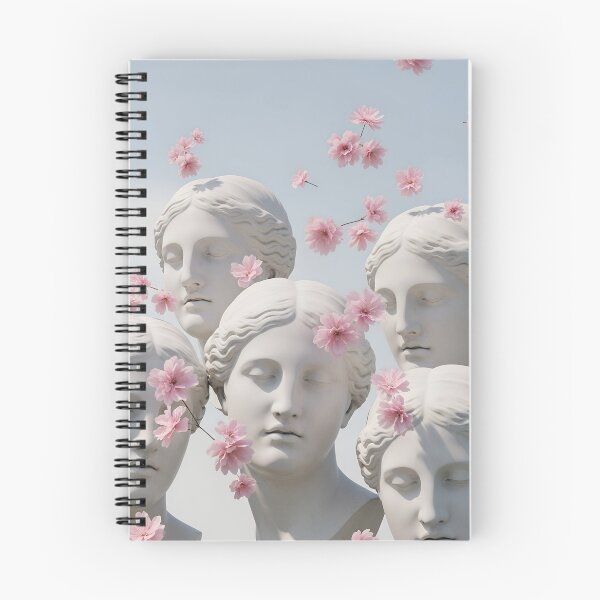 Item preview, Busts Sculptures with Fowers designed and sold by natalielaf.