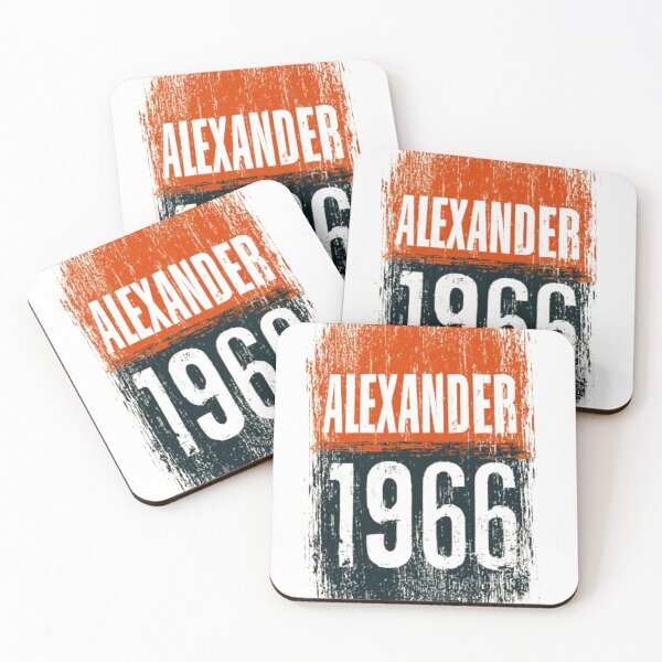 Item preview, Alexander 1966 Vintage Distressed Retro Name Design designed and sold by AlexLineArt.