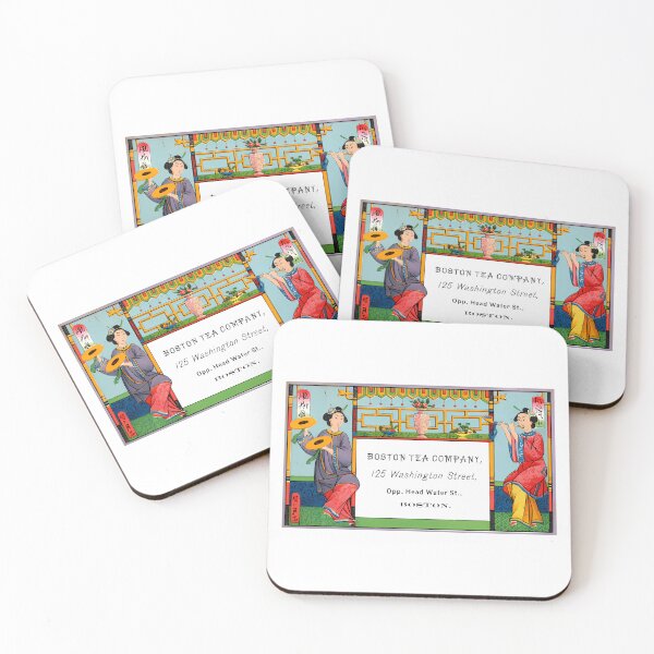 Item preview, Boston Tea Company – 19th Century Label Art designed and sold by TenisTiktok.