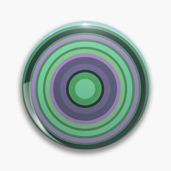 Item preview, Emerald concentric color circles designed and sold by AlbertoRuiZ.