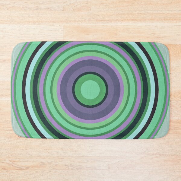 Item preview, Emerald concentric color circles designed and sold by AlbertoRuiZ.