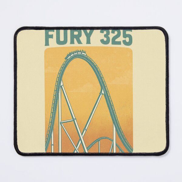 Item preview, Fury 325 – Vintage Roller Coaster Design for Thrill Seekers designed and sold by CozyChaosClub.