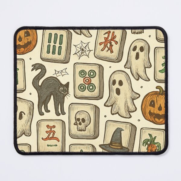 Item preview,  Halloween Mahjong Tile Pattern Design designed and sold by Best Pattern⭐⭐⭐⭐⭐.