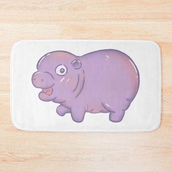 Item preview, Cute Kawaii Hippopotamus designed and sold by Bonita Faye.