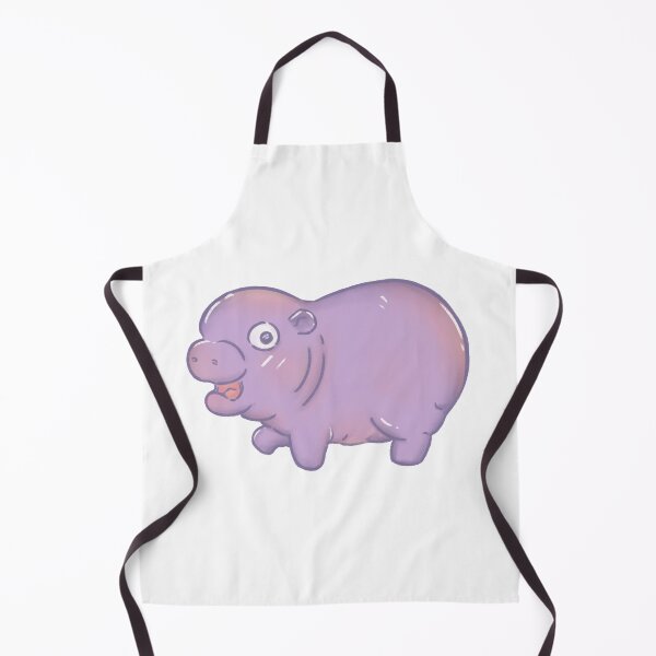 Item preview, Cute Kawaii Hippopotamus designed and sold by Bonita Faye.
