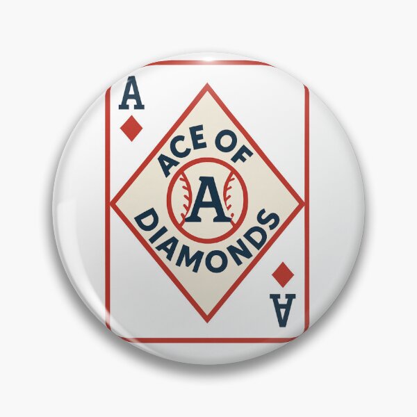 Item preview, Ace of Diamonds – Baseball Pitcher’s Card Design designed and sold by BackstopAndCo.