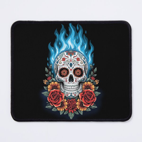 Item preview, Calavera in flame designed and sold by Fradikal.