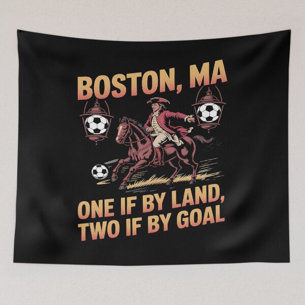 Item preview, 2026 soccer city - Boston MA - soccer host city - canadian soccer fan - mexican soccer fan - soccer supporter - red white and blue - national pride - soccer hype - soccer fan gear - soccer watch party designed and sold by JansenGS.