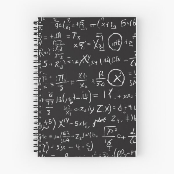 Item preview, Chalkboard Math Equations Background – Handwritten White Chalk Formulas designed and sold by Artaprintly.