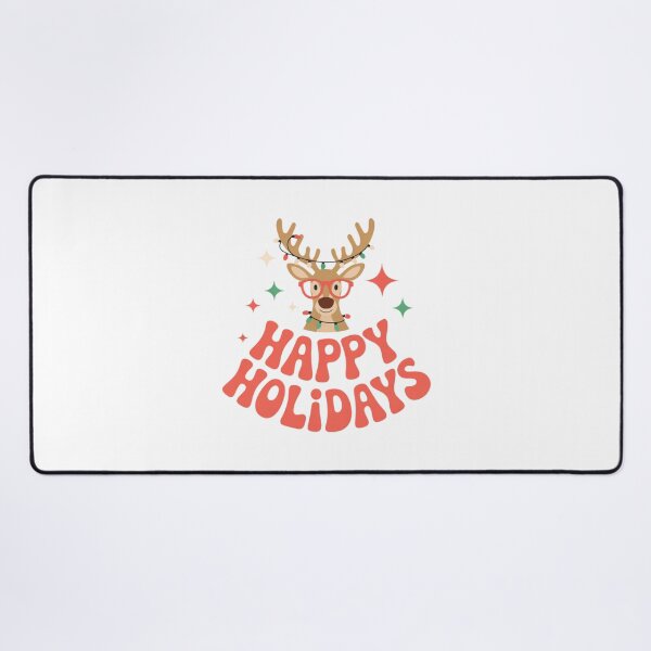 Item preview, Retro Cartoon Reindeer Christmas Design with Groovy Nostalgic Vibe designed and sold by chattsuede.