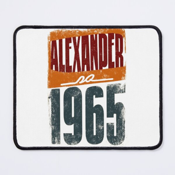 Item preview, Alexander 1965 Vintage Distressed Retro Name Design designed and sold by AlexLineArt.