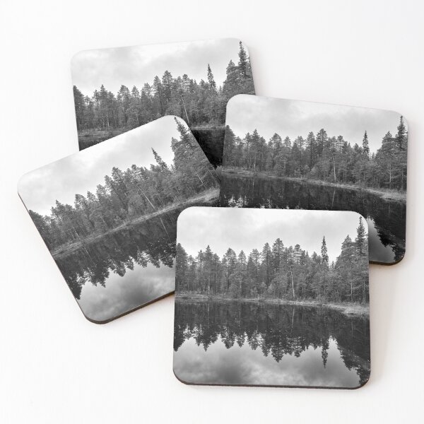 Item preview, Pyorealampi. Kuusamo, Pieni karhunkierros 2025 bw designed and sold by Jouko Lehto Photography.