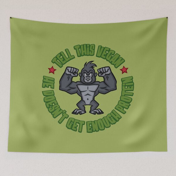 Item preview, Tell This Vegan He Doesn’t Get Enough Protein designed and sold by Trexyca Artworks Store.