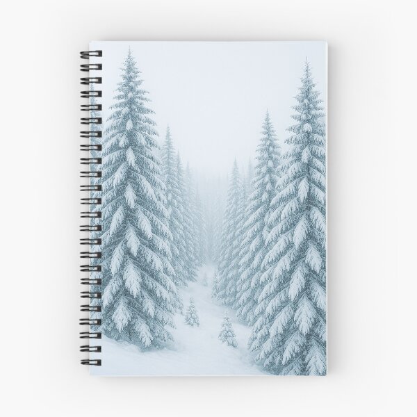 Item preview, Pinheiros Nevados na Floresta designed and sold by Leonornature.